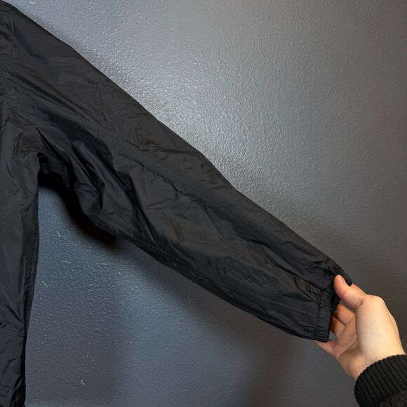 REV’IT 48 men’s black windbreaker «TORNADO» jacket Motorcycle full zip - Picture 4 of 10